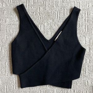 Abercrombie & Fitch Crossover Wrap Top
